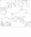 Cylinder Head Gasket Set-Valve Valves Diagram and Parts List for 44H777-0113-E1  Briggs and Stratton Engine